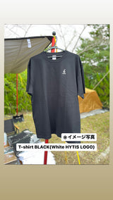 HYTIS T-shirt BLACK (White HYTIS LOGO)