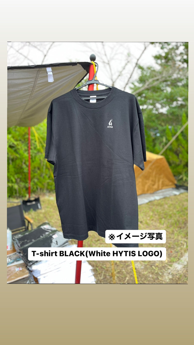 HYTIS T-shirt BLACK (White HYTIS LOGO)
